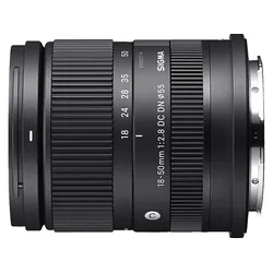SIGMA Contemporary 18 mm - 50 f./2.8 DN (Objektiv für Sony E-Mount, Schwarz)