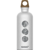 Sigg Trinkflasche MyPlanet Path (0.6 L), klimaneutrale und auslaufsichere Trinkflasche, federleichte Trinkflasche aus Aluminium, Made in Switzerland