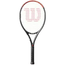 Wilson Pro Staff Precision NXT 26 Tennisschläger, Mit Spin-Effekt-Technologie zur Verbesserung der Ballbewegung, Aus Graphit für zusätzliche Kraft, Farbe: Schwarz/Rot, - besaitet -