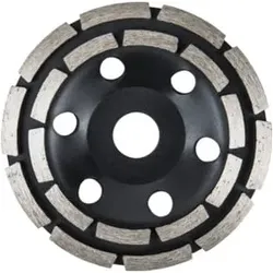 STIER Diamant-Schleiftopf doppelt Ø125mm Bohrung 22,23 mm Beton, Diamantschleifteller