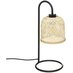 Atmosphera Gerade Lampe „Ali“ schwarz H43,5cm