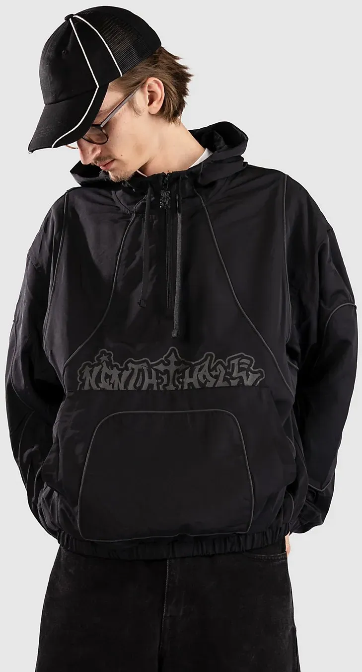 Ninth Hall Lines Anorak Jacket black Gr. XL
