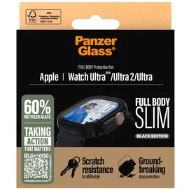 Panzer Glass PanzerGlass Snappie Full Body Slim Black Apple Watch Ultra 2024