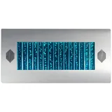 JVmoebel Zimmerbrunnen led Wasserwand Wasser Wände Wasser Blasen Wand Waterwall Bild, Made in Europa beige