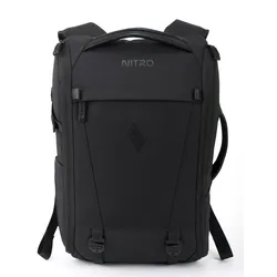 Fotorucksack NITRO "Remote", Gr. B/H/T: 30cm x 46cm x 14cm, schwarz, Cocona, Polyurethane, Rucksäcke, für Dronen, Freizeitrucksack, Alltagsrucksack, Rucksack für Arbeit