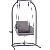 hjh living Skylo Hängesessel Grau