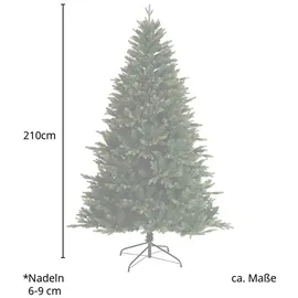 Svita Künstlicher Weihnachtsbaum hochwertig Tannenbaum Kunstbaum PE PVC 210 cm