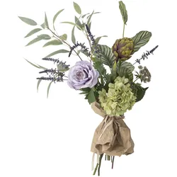Bloomingville Künstlicher Blumenstrauß Whisper, Künstliche Blumen, Ø 30xH80 cm