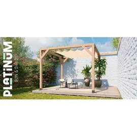 Siena Garden Faltsonnensegel Coolfit ¦ braun ¦ Maße (cm): B: 290 H: 1
