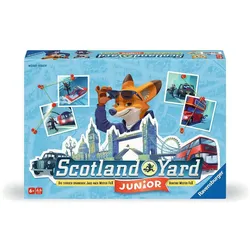 Ravensburger Spiel - Scotland Yard Junior, Brettspiel für 2-4 Spieler