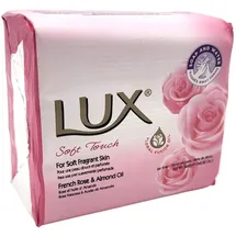 LUX Soft Touch FRENCH ROSE SOAP TOUCH 3PK
