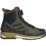 Adidas Terrex Conrax Boa Rain Rdy Wanderschuhe - Focus Olive / Core Black / Pulse Olive - EU 43 1/3