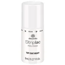 Alessandro Striplac Peel or Soak Top Coat 8 ml milky
