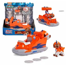 Spin Master Rescue Knights Deluxe Auto mit Spiel-Figur Zuma
