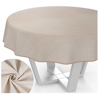 ANRO Stoff Tischdecke Textil Tischwäsche Tischtuch Baumwolle Polyester abwaschbar