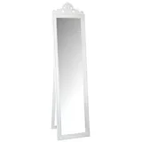 Casa Padrino Barock Standspiegel 180 cm Weiß