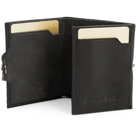 SERASAR Genius Geldbörse Herren Portemonnaie schwarz