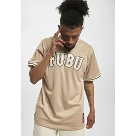 FUBU Vintage Lacque Mesh Tee beige M