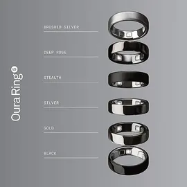 Oura Ring 5 Größe 12 Silver