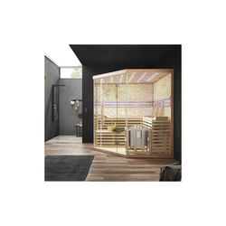 Home Deluxe 8621 Skyline XL BIG Sauna mit Kunststeinwand