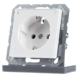 Jung Schuko-Steckdose 1 St. Weiß