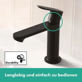 Hansgrohe Rebris S Einhandmischer Mattschwarz