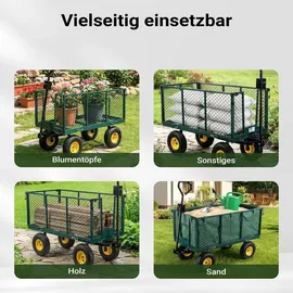Wiltec Bollerwagen grün