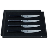 KAI Shun DMS-400 Steakmesserset  4 tlg.