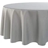 Delindo Lifestyle Tischdecke Wien Ø 140 cm Grau