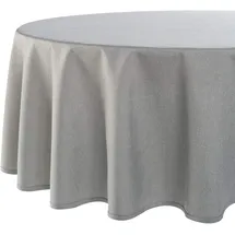 Delindo Lifestyle Tischdecke Wien Ø 140 cm Grau