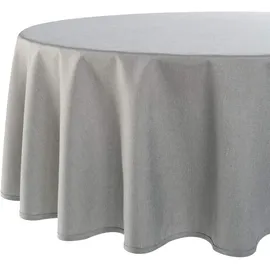 Delindo Lifestyle Tischdecke Wien Ø 140 cm Grau