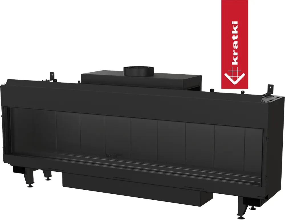 Gaskamin KRATKI LEO 200 Vorderseite Propan Ø 130/200 12,5 kW