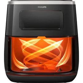 Philips Series 3000 HD9257, Fritteuse, Schwarz