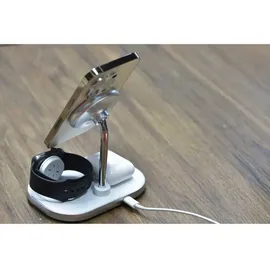 Energizer Ladegerät Energizer WCP303 kabellos Qi Schnellladung weiß 3 Geräte