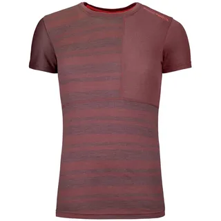 Ortovox Damen 185 Rock'N'Wool T-Shirt (Größe L, rot)