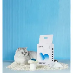 PETKIT Test auf okkultes Blut Gemischte Katzenstreu - 2.4 kg - Ermöglicht die Gesundheitsüberwachung