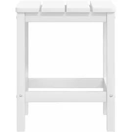 vidaXL Adirondack Gartenstuhl 38 x 45 x 46 cm weiß 1 St.