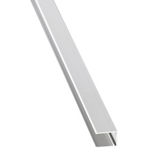 Gutta U-Profil 200 cm 16 mm silber