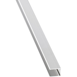 Gutta U-Profil 200 cm 16 mm silber