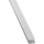 Gutta U-Profil 200 cm 16 mm silber