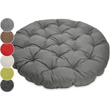 sunnypillow Sitzkissen 120 x 120 x 15 cm grau 1 St.