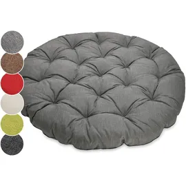 sunnypillow Sitzkissen 120 x 120 x 15 cm grau 1 St.