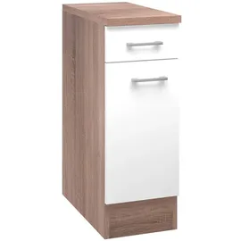 Flex-Well Unterschrank Samoa 30 x 60 x 85 cm Weiß