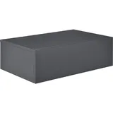 [en.casa] en.casa Oslo 2er Set 46x30x15cm Dunkelgrau