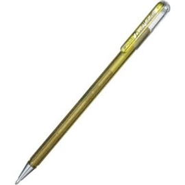 Pentel Hybrid Dual Metallic Gelschreiber 0,5 mm, Schreibfarbe: gold,