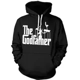 The Godfather Hoodie Logo Big Tall Schwarz 3XL