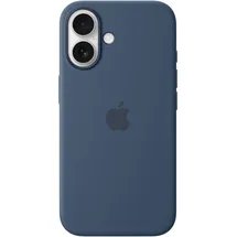 Apple iPhone 16 Silikon Case mit MagSafe denim