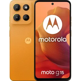 Motorola Moto G15 4 GB RAM 128 GB Sunrise Orange