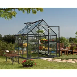 CANOPIA Harmony Gewächshaus Aluminium Grau Kunststoff 0,7 mm 3,42 m2