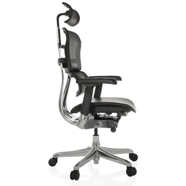 HJH Office ERGOHUMAN GEN2 Netzstoff Schwarz